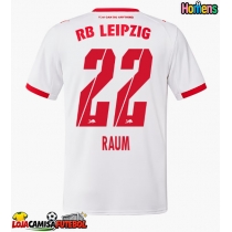 Camisa de Futebol RB Leipzig David Raum #22 Equipamento Principal 2025-26 Manga Curta